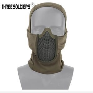 Balaclava Airsoft Mesh Mask Full Face Protection Hood for Cs War Game Hunting US